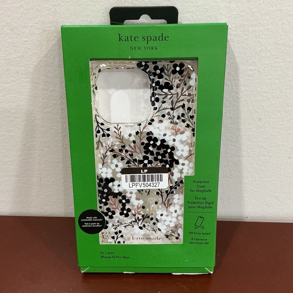 Kate Spade New York Apple iPhone 15 Pro Max Protective Case MagSafe Multi Floral